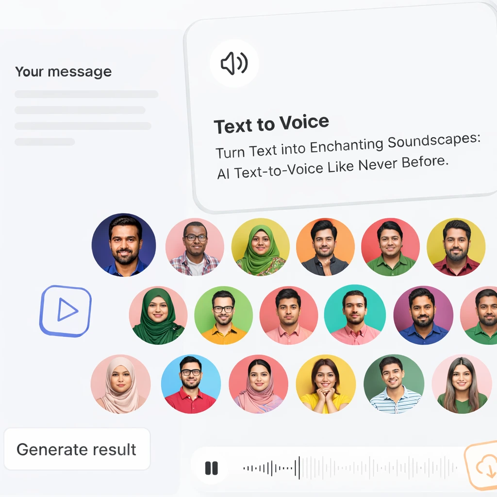 AI text to voice transformer